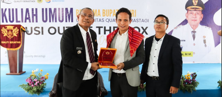 Perkuat Pendidikan Daerah : Penandatangan MoU antara Universitas Quality, Universitas Quality Berastagi dan Pemerintahan Kabupaten Dairi