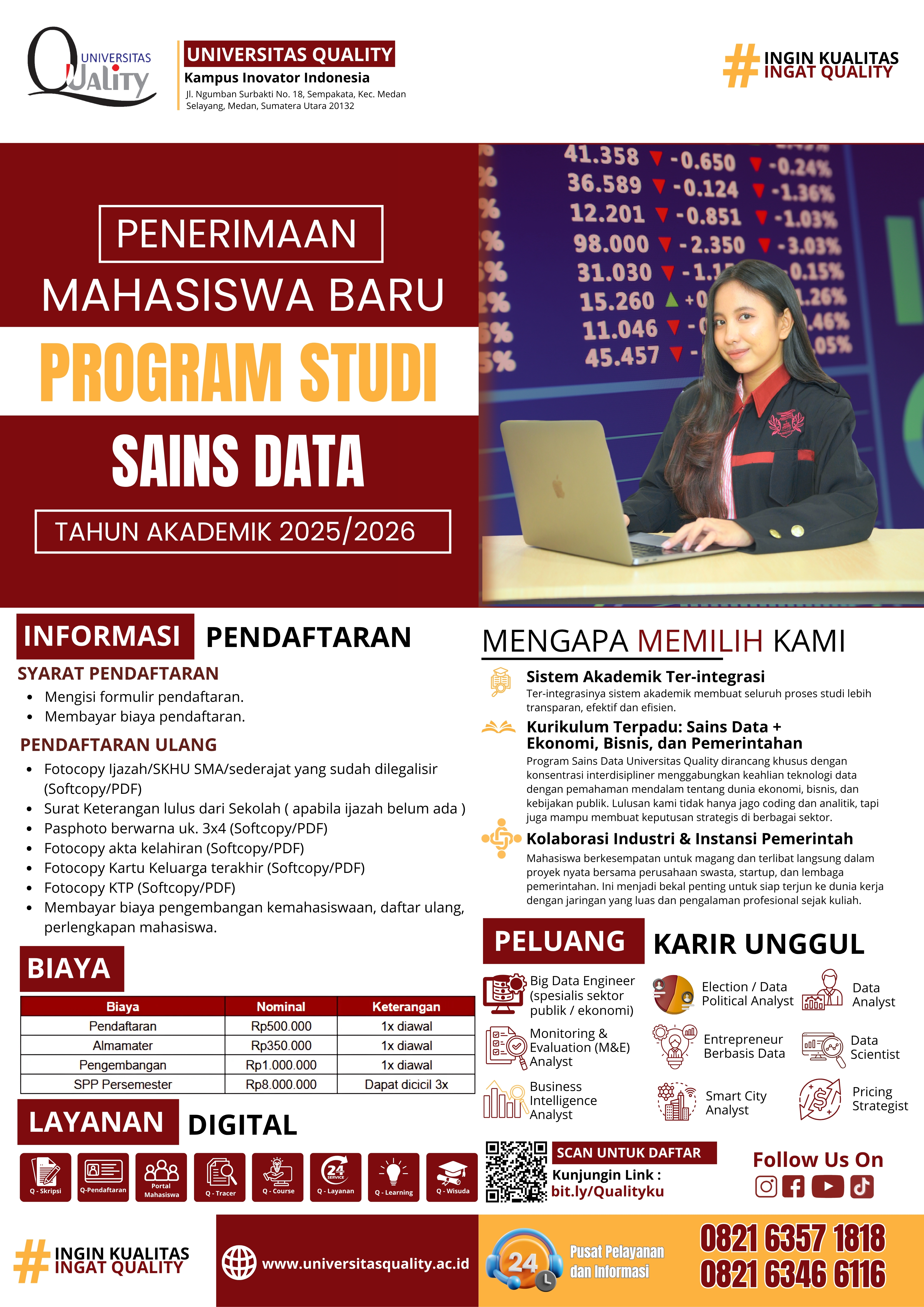 Brosur PMB Universitas Quality