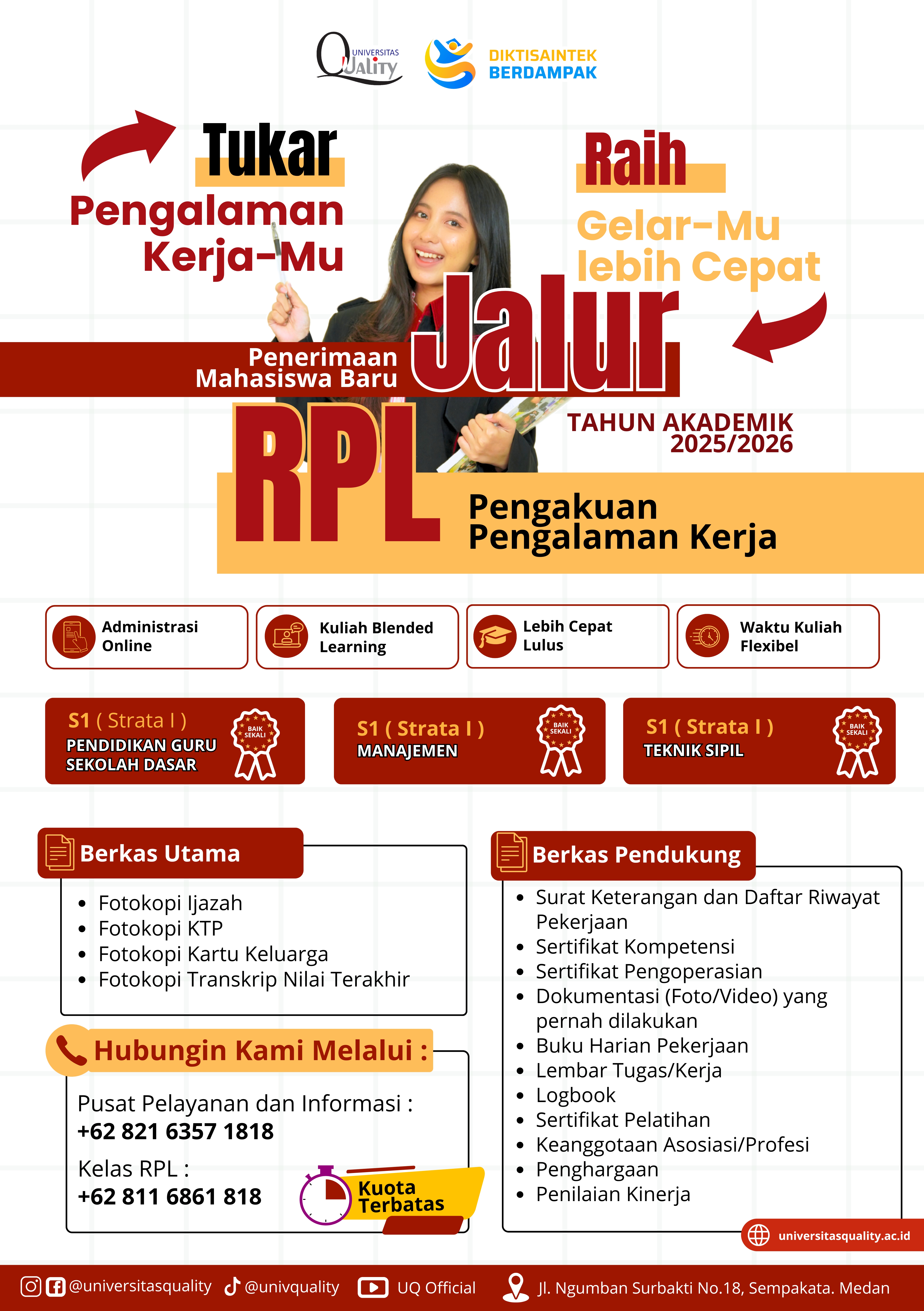 Brosur PMB Universitas Quality